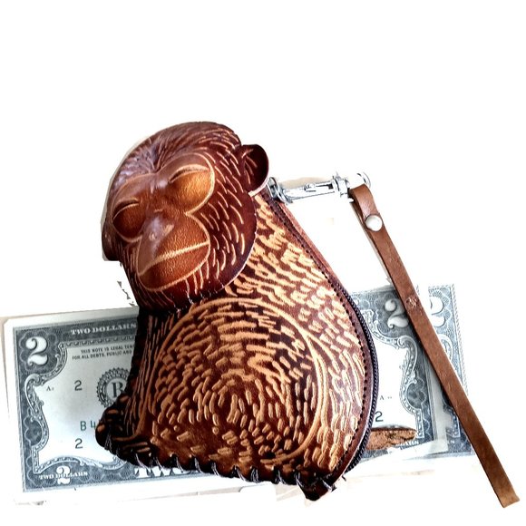 Monkey Coin Purse - Picture 1 of 2